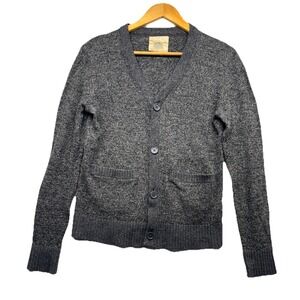 Grey O'Hanlow Mills button up cardigan XS Wool Blend